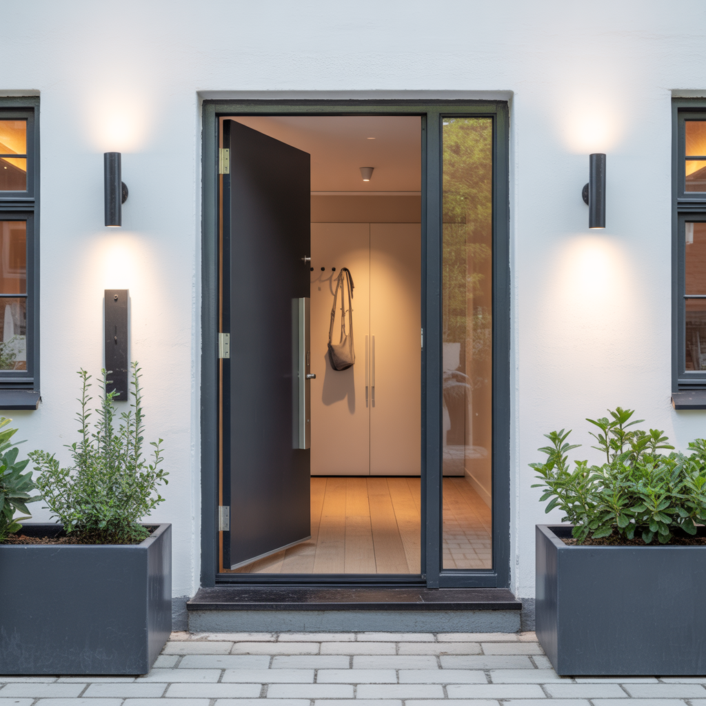 1.Hur skapar du en modern och stilren entr med enkla medel