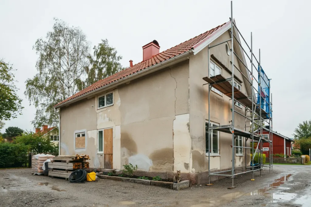 fasadrenovering p villa tecken kostnad och smarta val f r ett h llbart lyft